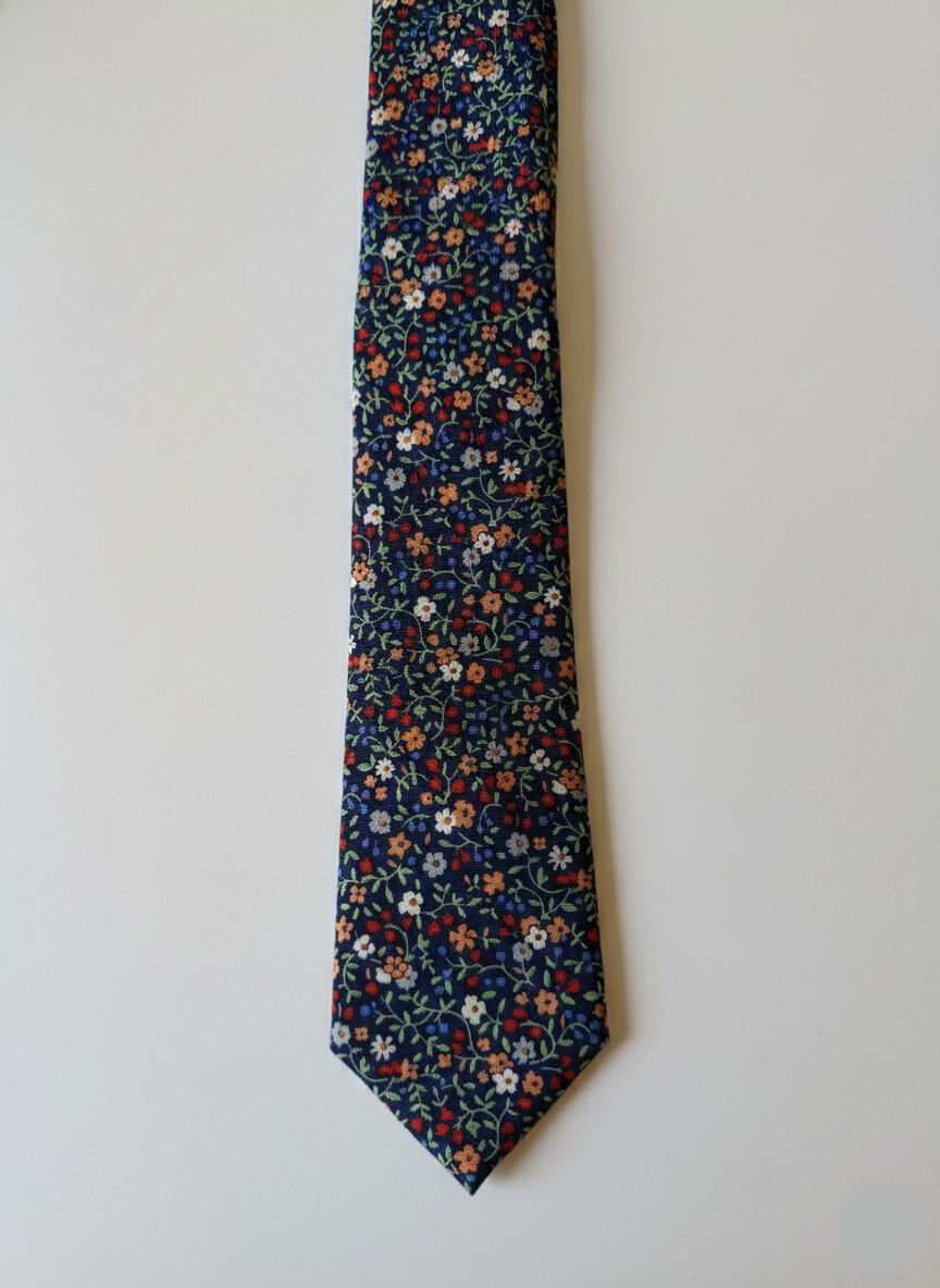 floral tie